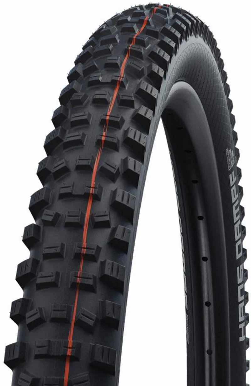 Schwalbe Hans Dampf Addix Soft Evolution Line, TLE, Faltreifen 27,5" SnakeSkin, Super Trail schwarz 60-584