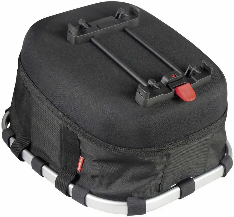 KLICKfix Bikebasket GT Gepäckträgertasche für Racktime grau