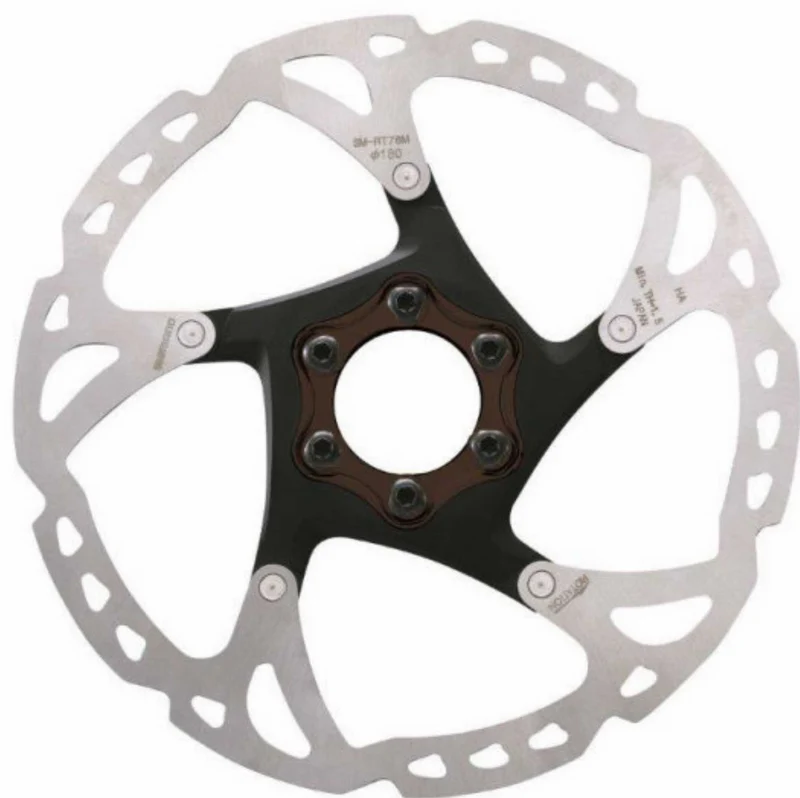 Shimano BREMSSCHEIBE SM-RT76 DEORE XT 180 MM 6-LOCH AUFNAHME