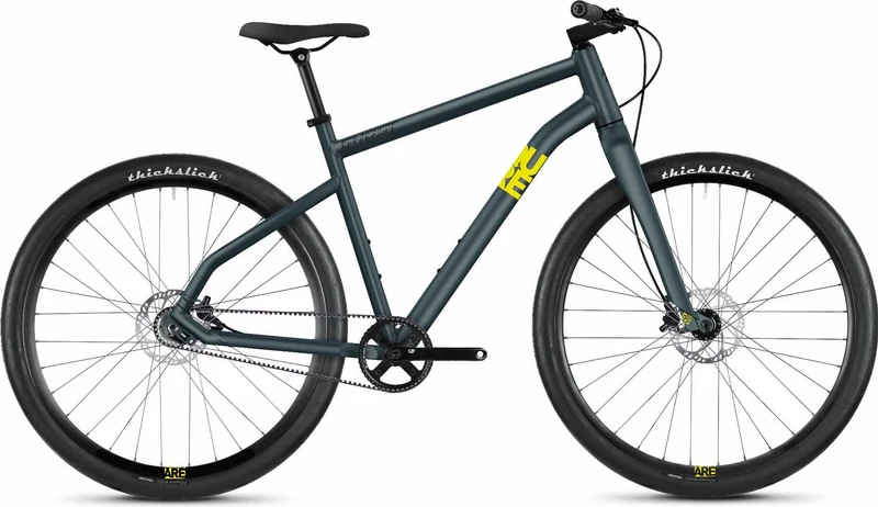Ghost Square Times 6.9 AL U Crossrad Diamant 29" frosted blue/neon yellow