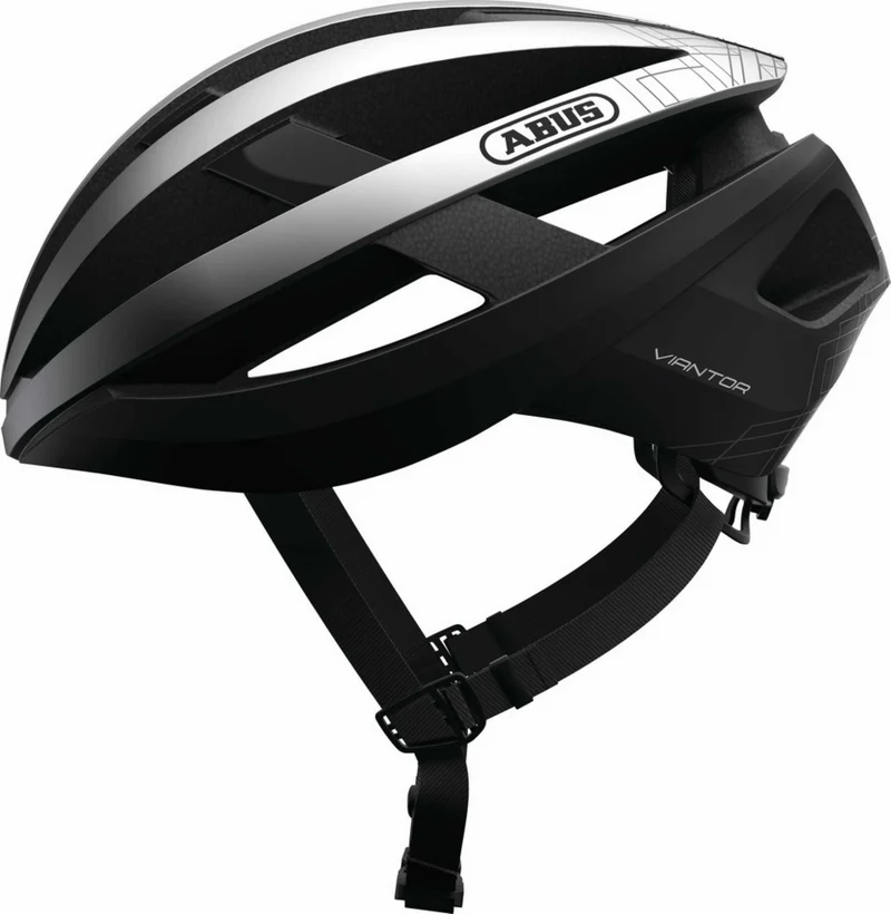Abus Viantor Helm gleam silver
