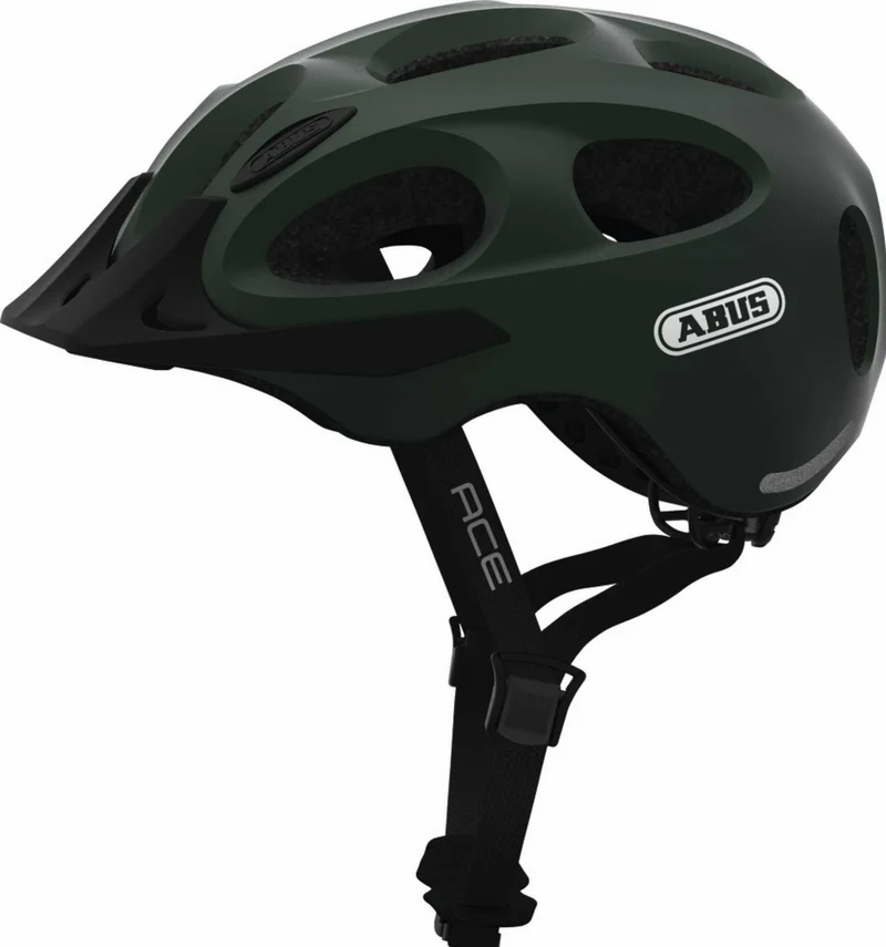 Abus Youn-I ACE Helm metallic green matt