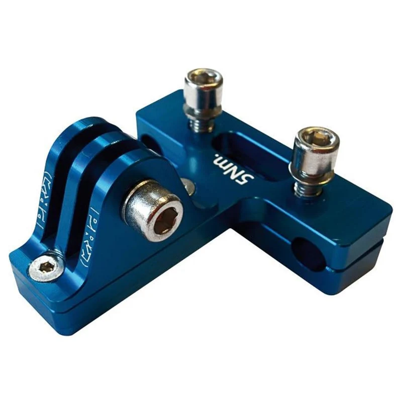 PRO Camera Mount Saddle Rail Blue