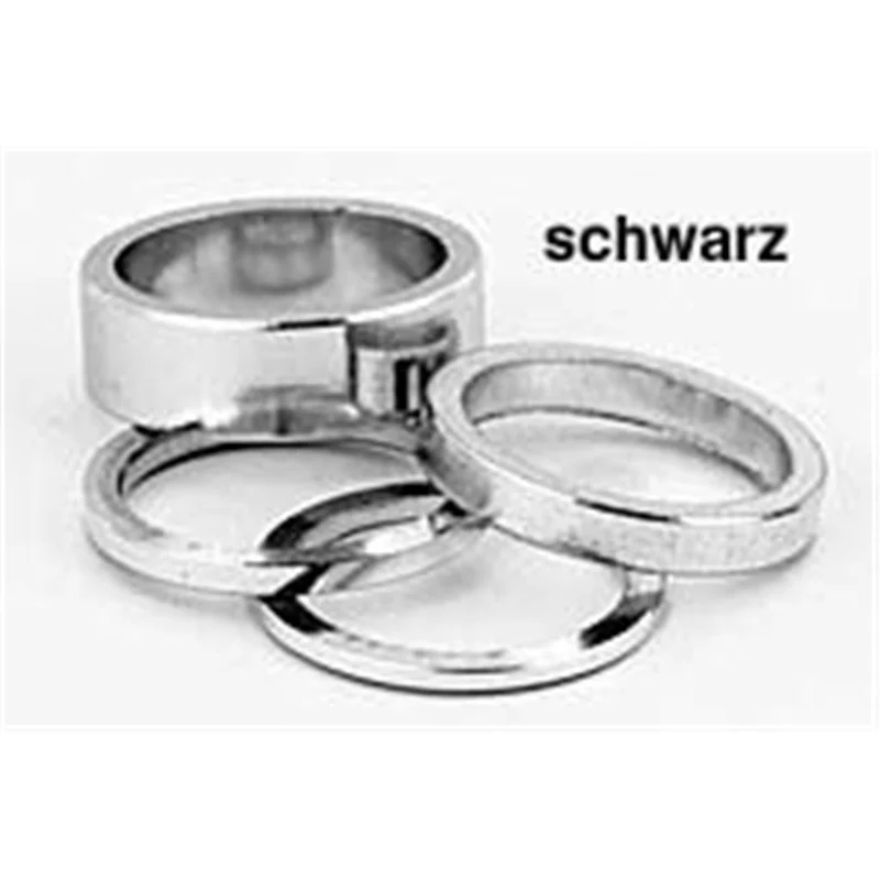 Spacer 5mm 11/8" Schwarz