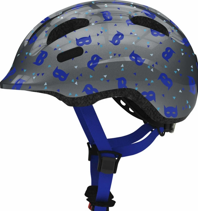 Abus Smiley 2.1 Helm blue mask