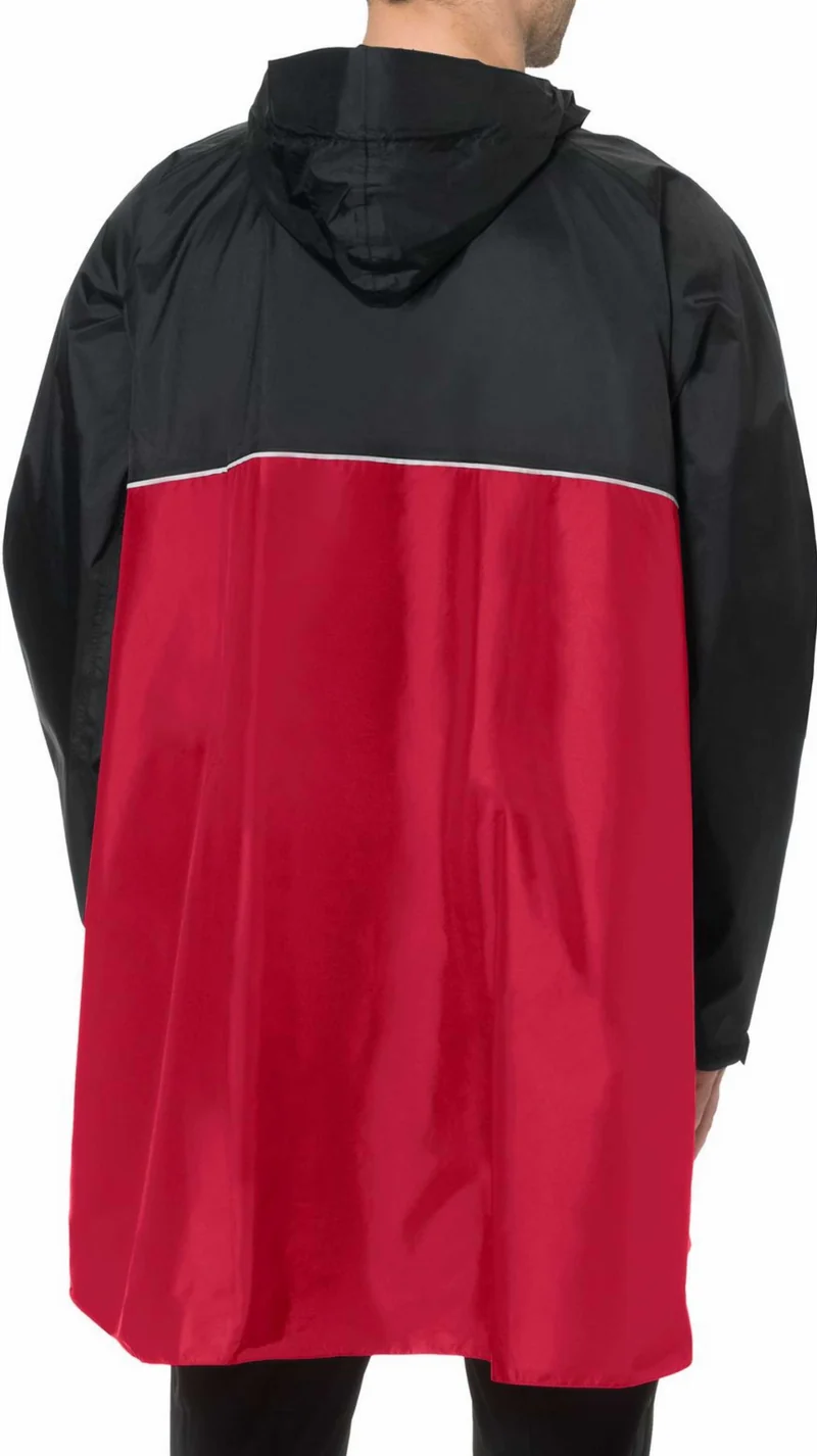VAUDE Valero Poncho indian red