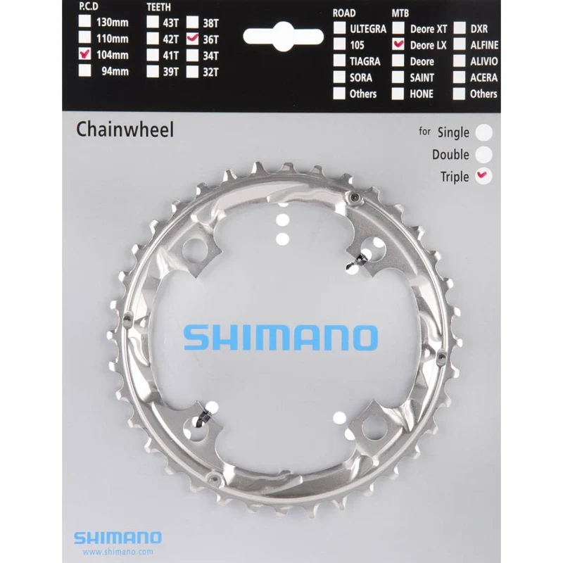 Shimano Kettenblatt 36Z SLX Fcm660