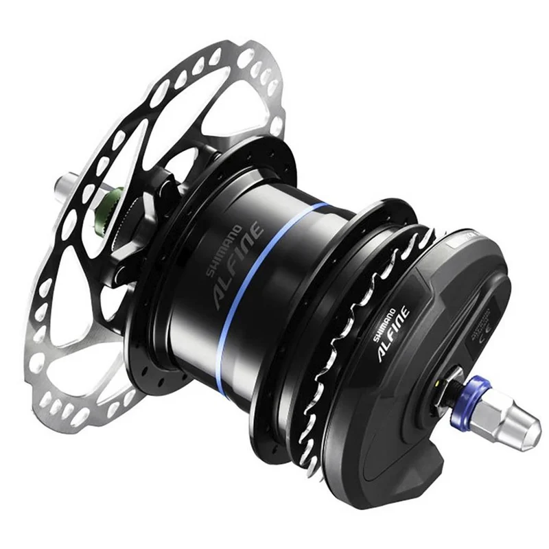 Shimano Nabe Alfine 8 Di2 36L Center-Lock Schwarz