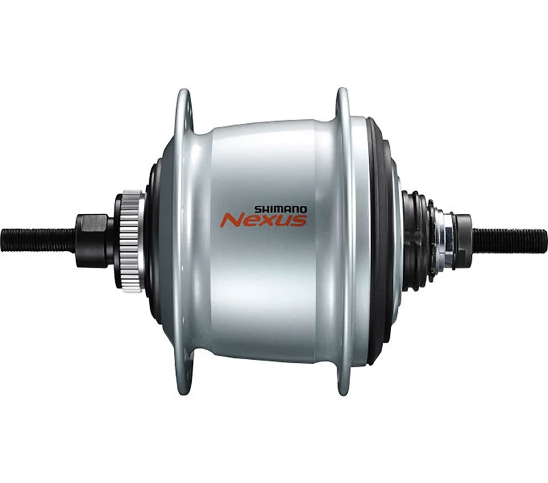 Shimano Hinterrad-Nabe Nexus8 36L Center-Lock Silber