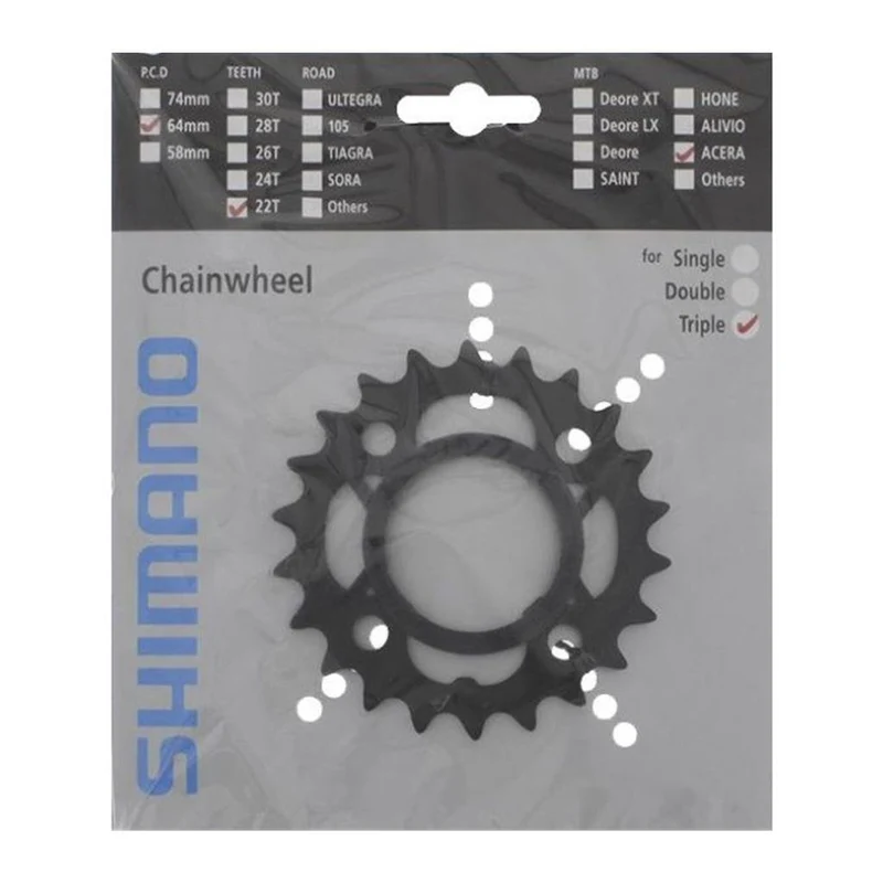 Shimano Kettenblatt 42Z Schwarz Acer
