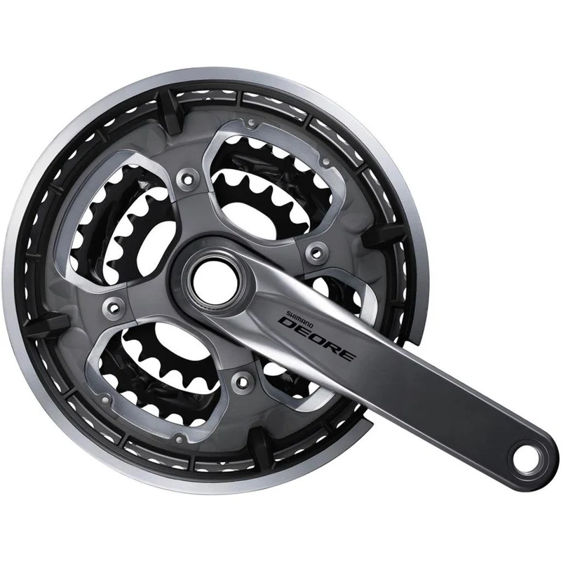 Shimano Kurbelgarnitur Deore 175 47-36-26 Sil