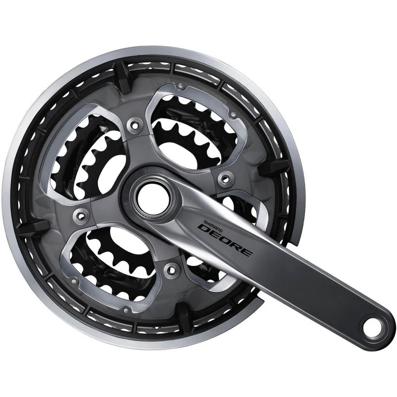 Shimano Kurbelgarnitur Deore 170 48-36-26 Sil
