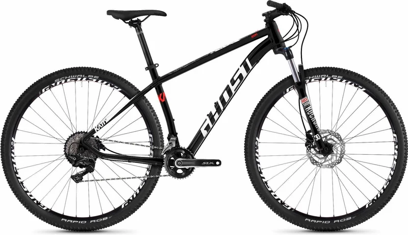 Ghost Kato 7.9 AL U 29" MTB-Hardtail jet black / star white / fiery red