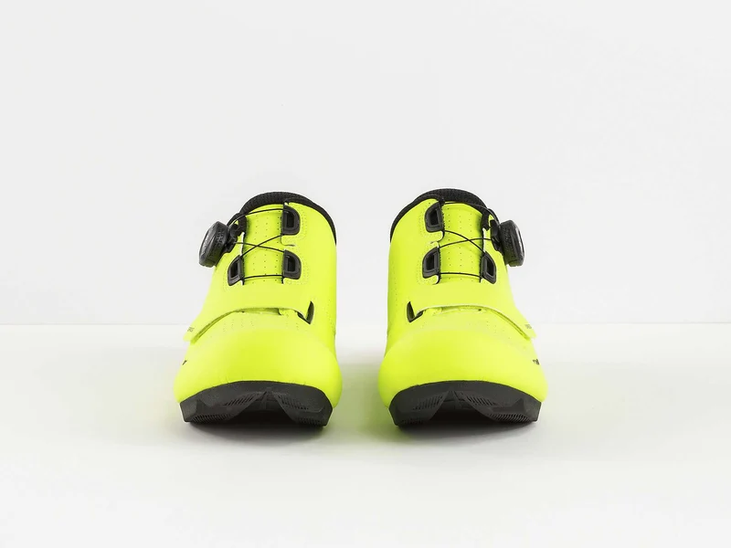 Bontrager Espresso Rennradschuhe visibility yellow