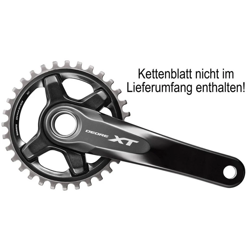 Shimano Kurbelgarnitur XT 175 O.Kbl.