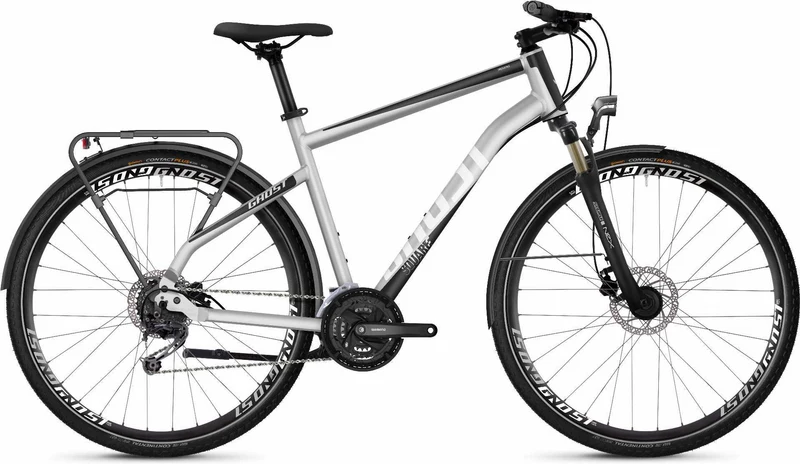 Ghost Square Trekking 4.8 AL U Trekkingrad 28" iridium silver / jet black / star white