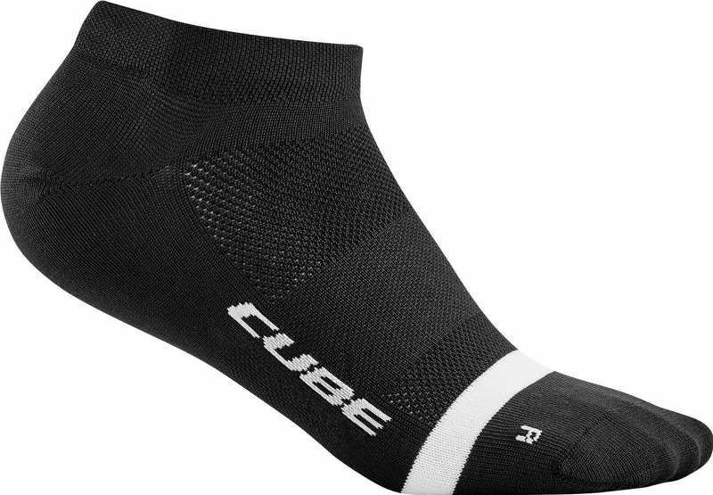 Cube Socke Low Cut Blackline schwarz