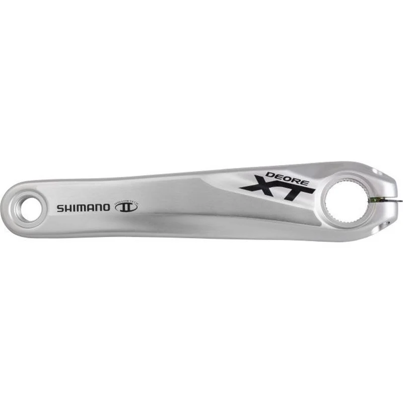 Shimano Kurbel Links 175 FCM780 Silber