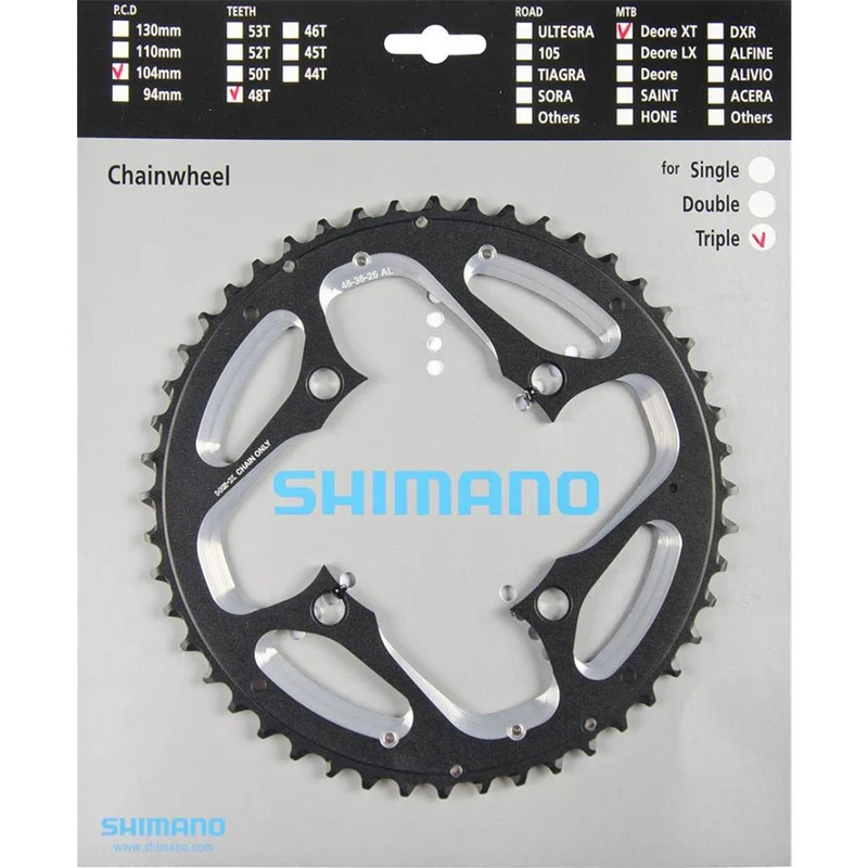 Shimano Kettenblatt 48Z XT T780/1 f.Cg