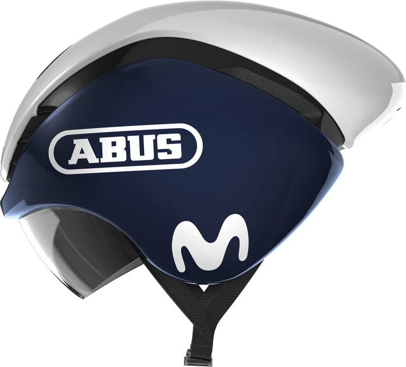 Abus GameChanger TT Movistar Team 20 Rennrad-Helm