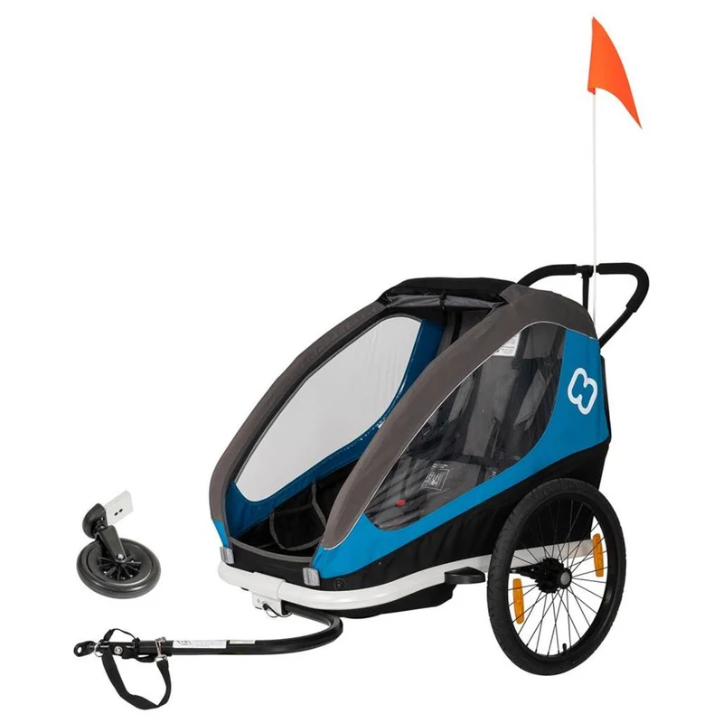 Hamax Anhänger Traveller 2In1 Bla/Gr