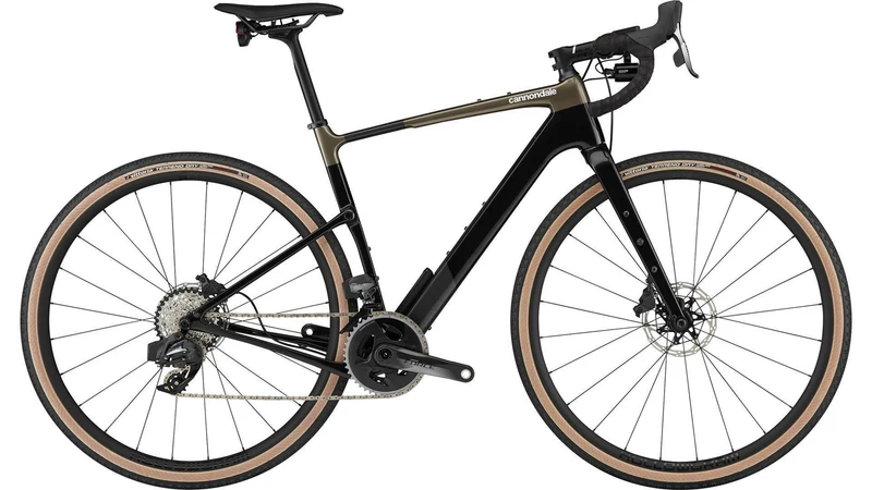 Cannondale Topstone Carbon 1 RLE Gravelbike Diamant 28" black pearl