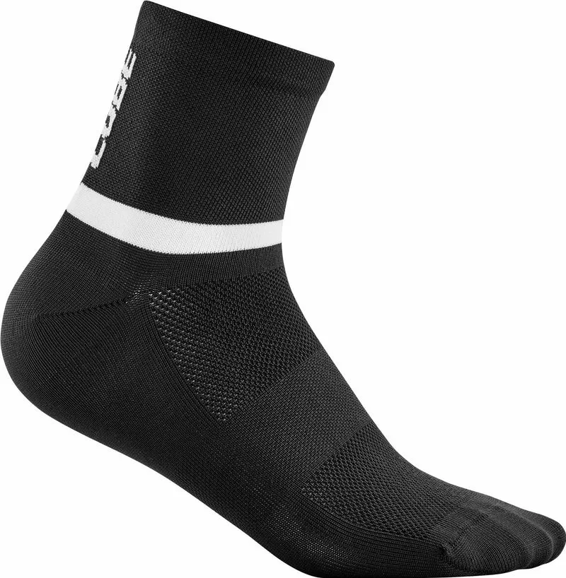 Cube Socke Mid Cut Blackline schwarz