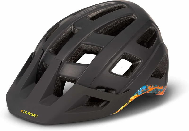Cube Helm BADGER black´n´splash