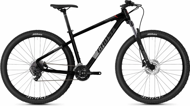 Ghost Kato Base MTB-Hardtail 27,5" black/dark silver