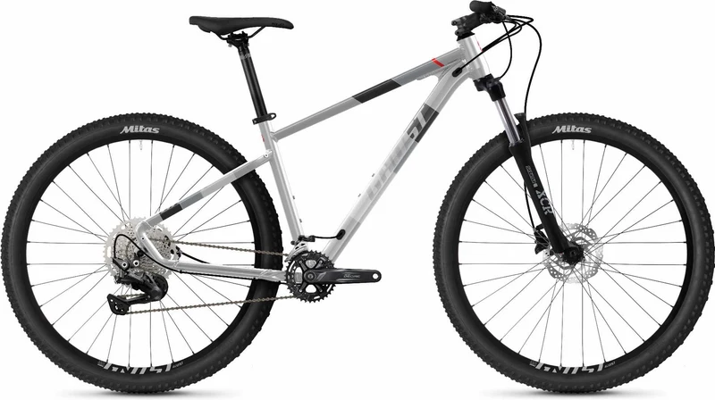 Ghost Kato Advanced MTB-Hardtail 27,5" silver/grey/orange