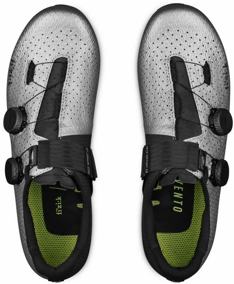 Fizik Stabilita Carbon Rennradschuhe silber schwarz