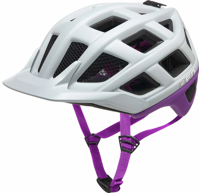 KED Crom MTB-Helm grey lilac matt