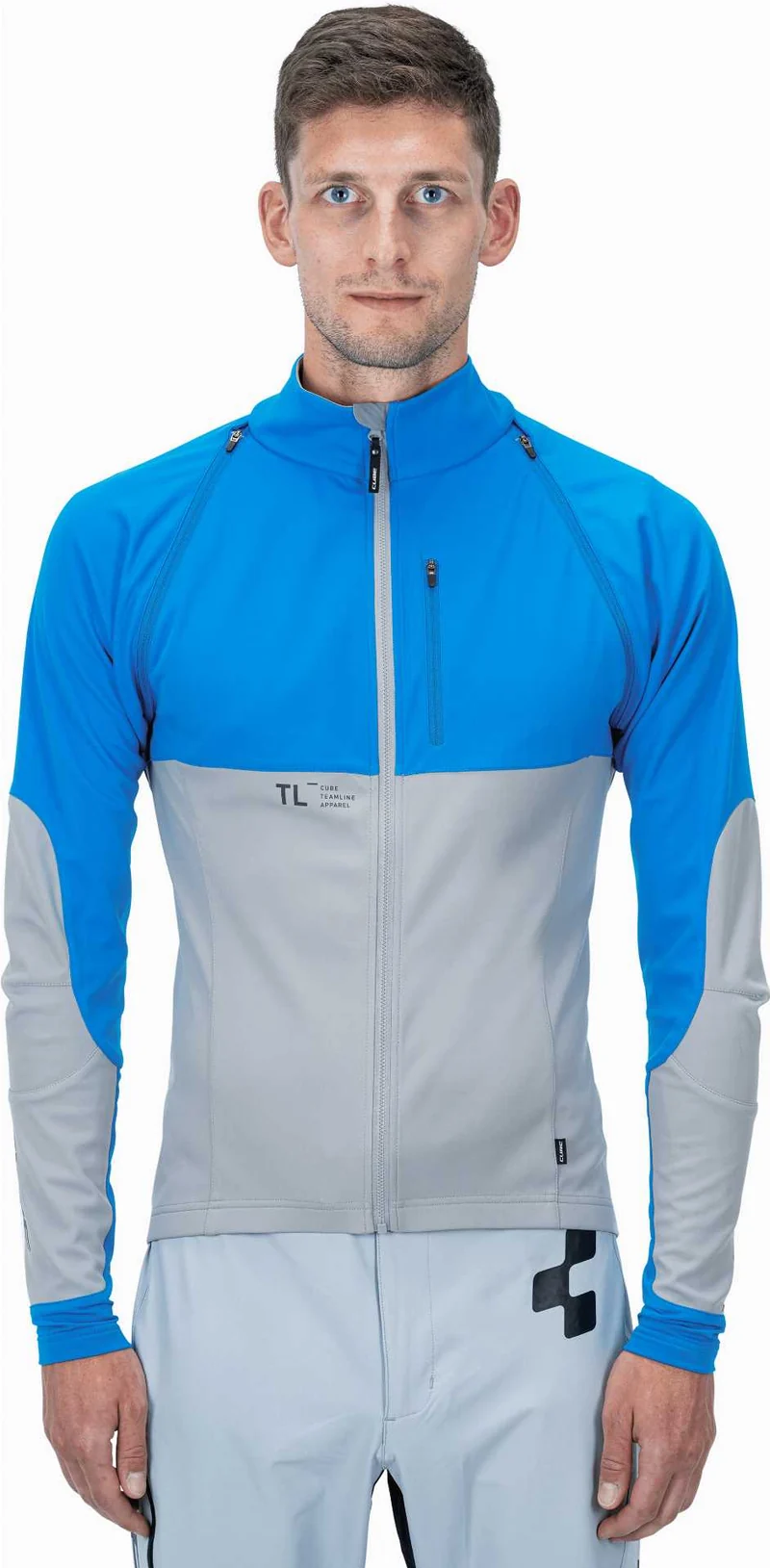 CUBE Teamline Multifunktionsjacke blue´n´grey