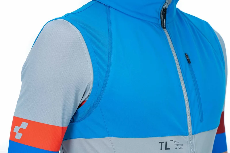 CUBE Teamline Multifunktionsjacke blue´n´grey