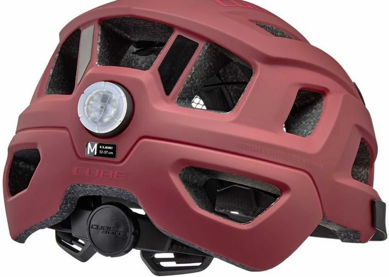 CUBE Helm CINITY red