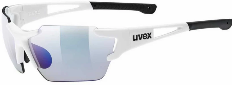 Uvex Sportstyle 803 Race V Sportbrille white/litemirror blue