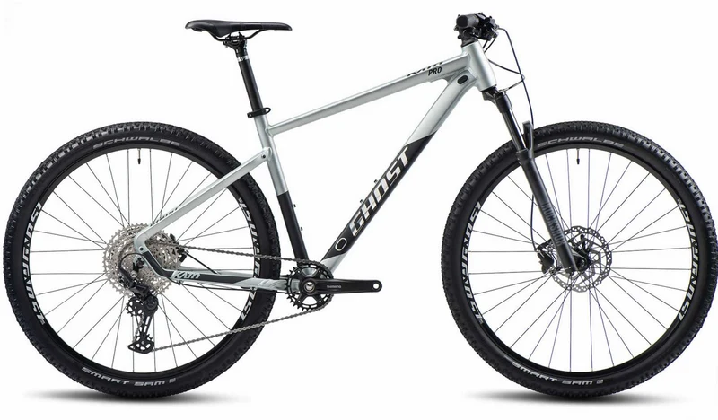 Ghost Kato Pro AL MTB-Hardtail Diamant 27,5" light grey pearl/black matt