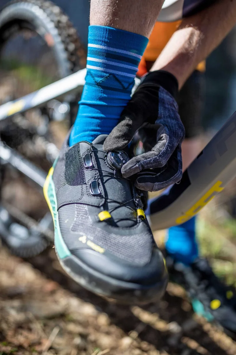 B-Ware - Vaude AM Moab Tech MTB-Schuhe dark forest/glowing red (Gebrauchtware)