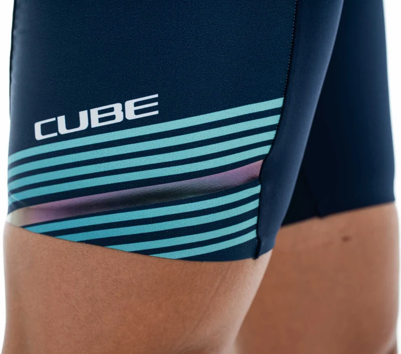 Cube Teamline WS Radhose Kurz blue´n´mint