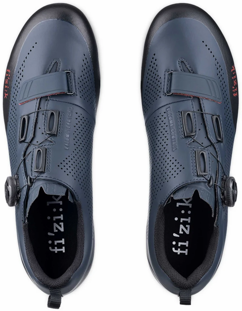 Fizik Terra X5 MTB-Schuhe dunkelblau ziegelrot