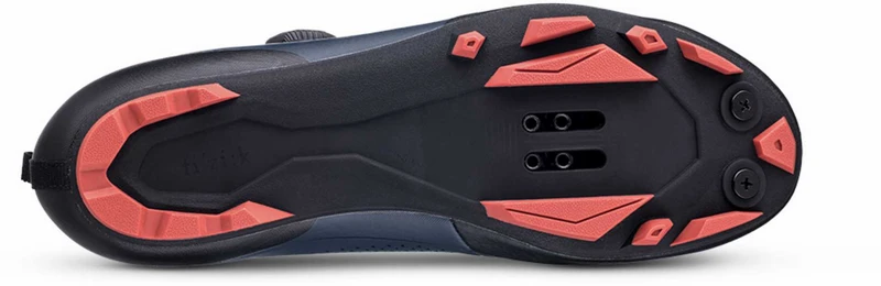 Fizik Terra X5 MTB-Schuhe dunkelblau ziegelrot