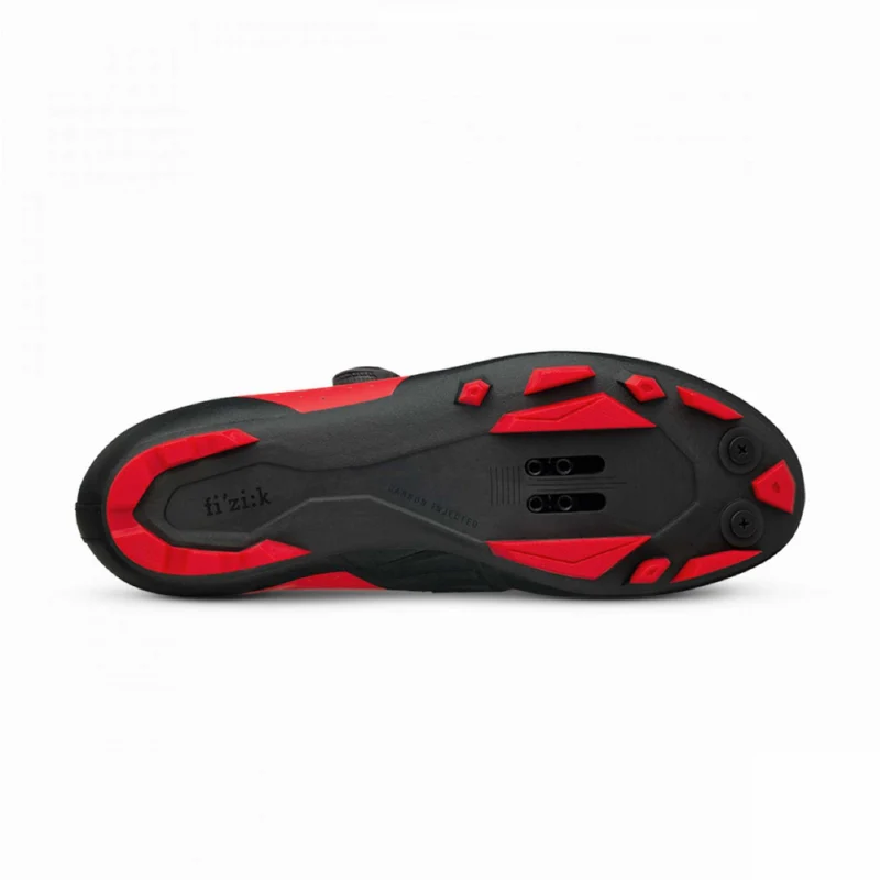 Fizik Vento Overcurve X3 MTB-Schuhe rot/schwarz