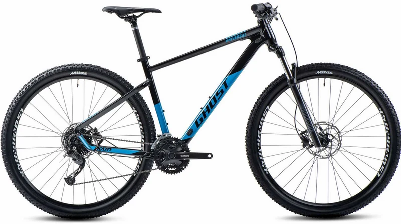 Ghost Kato Universal AL MTB-Hardtail Diamant 27,5" black/bright blue glossy