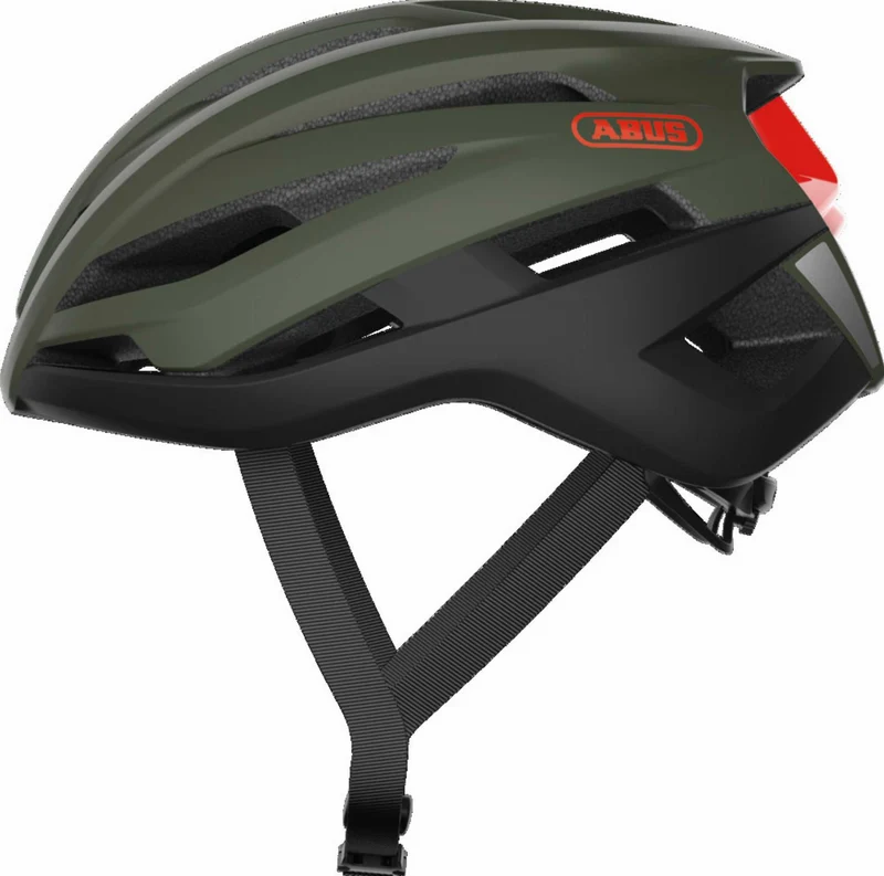 Abus StormChaser Rennrad-Helm olive green