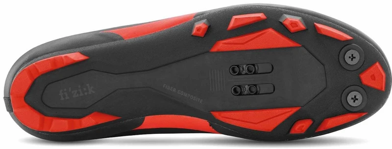 Fizik Terra X5 MTB-Schuhe schwarz/rot
