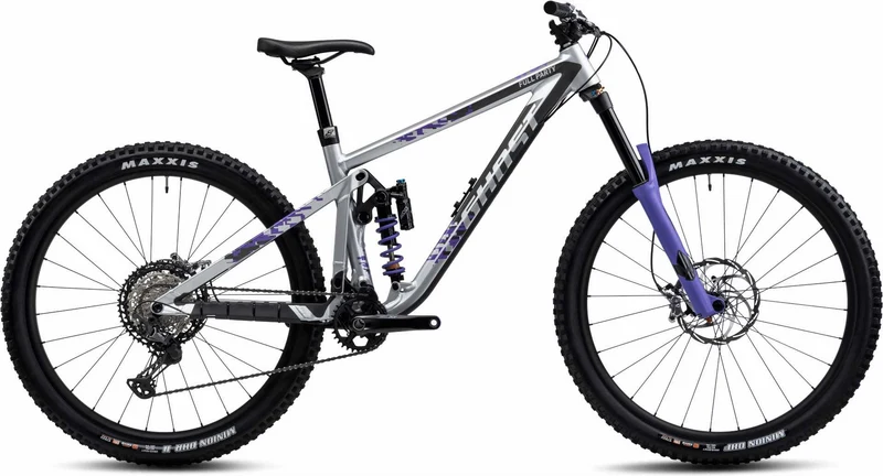 Ghost Riot AM AL Full Party MTB-Fully silver/purple glossy