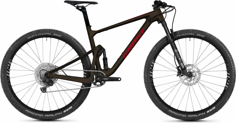 Ghost Lector FS SF LC Essential MTB-Fully 29" chocolate/riot red