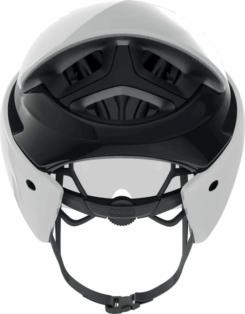 Abus GameChanger TRI Rennrad-Helm shiny white