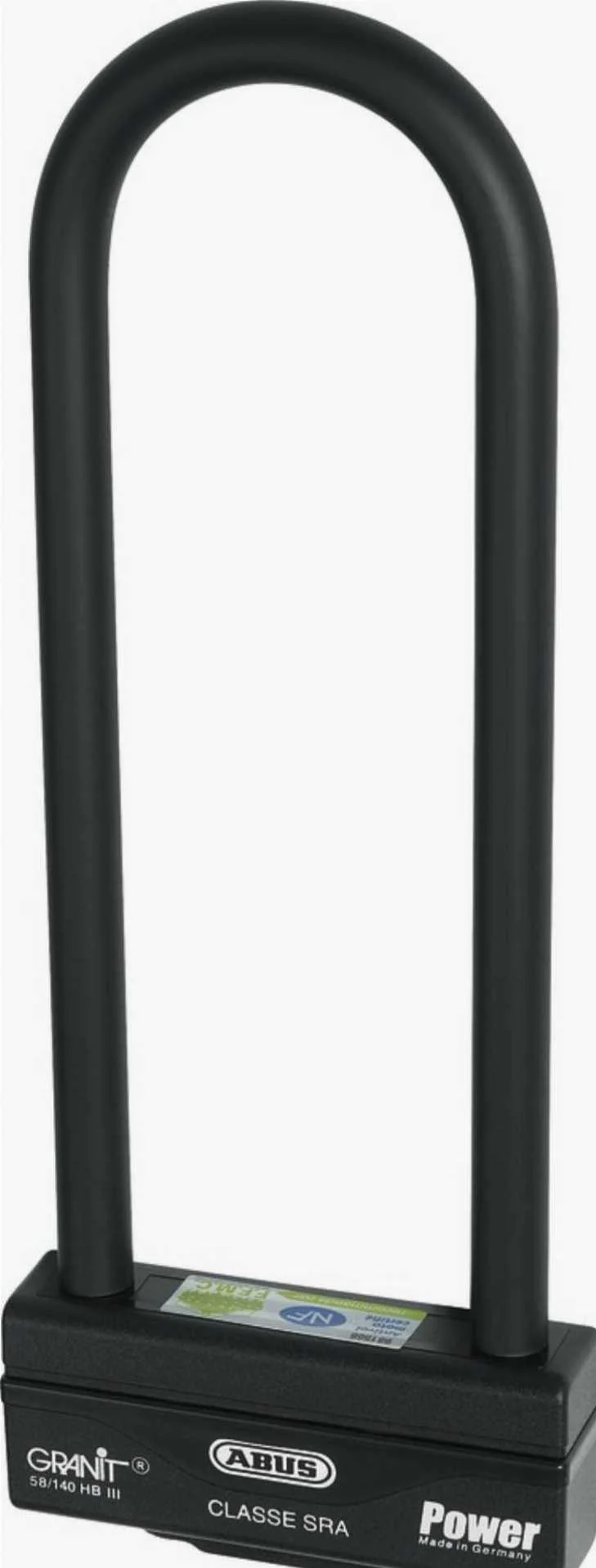 Abus Granit Power X-Plus 58/140HBIII Bügelschloss black