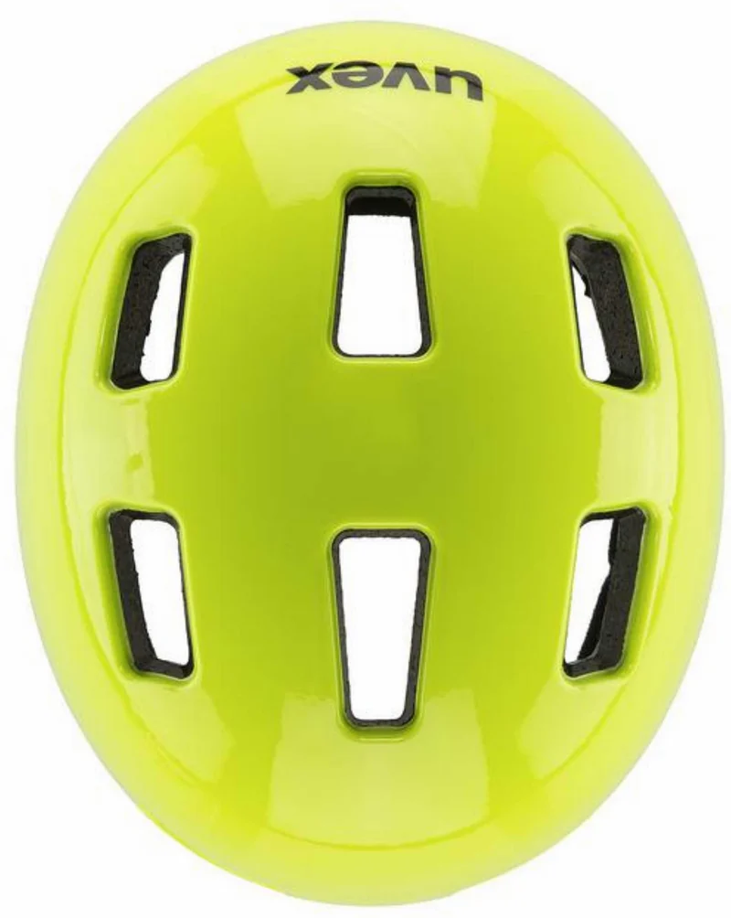 Uvex HLMT 4 Kinder-Helm neon yellow